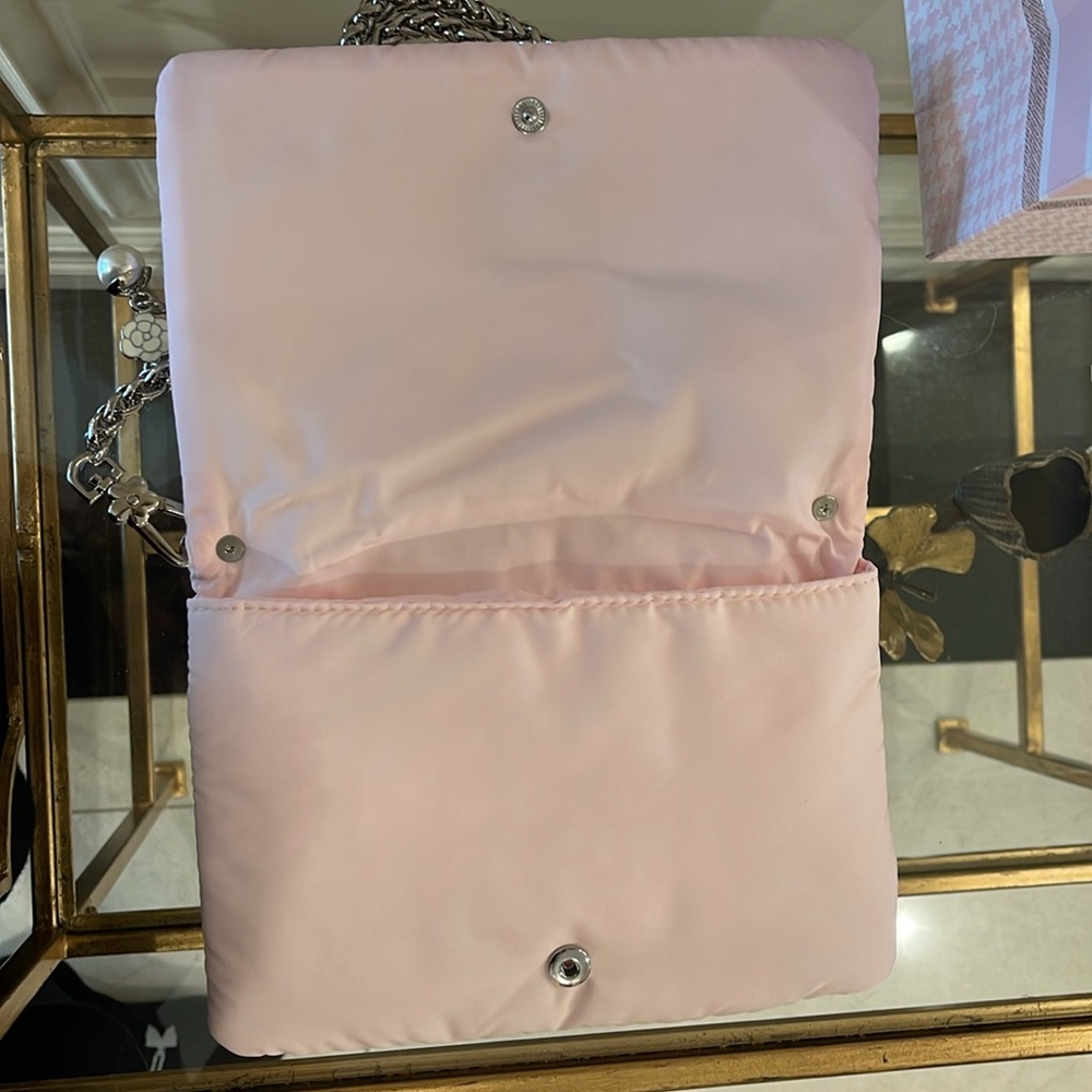 Dior Pink Clutch with Silver Chain - Picture 9 of 13